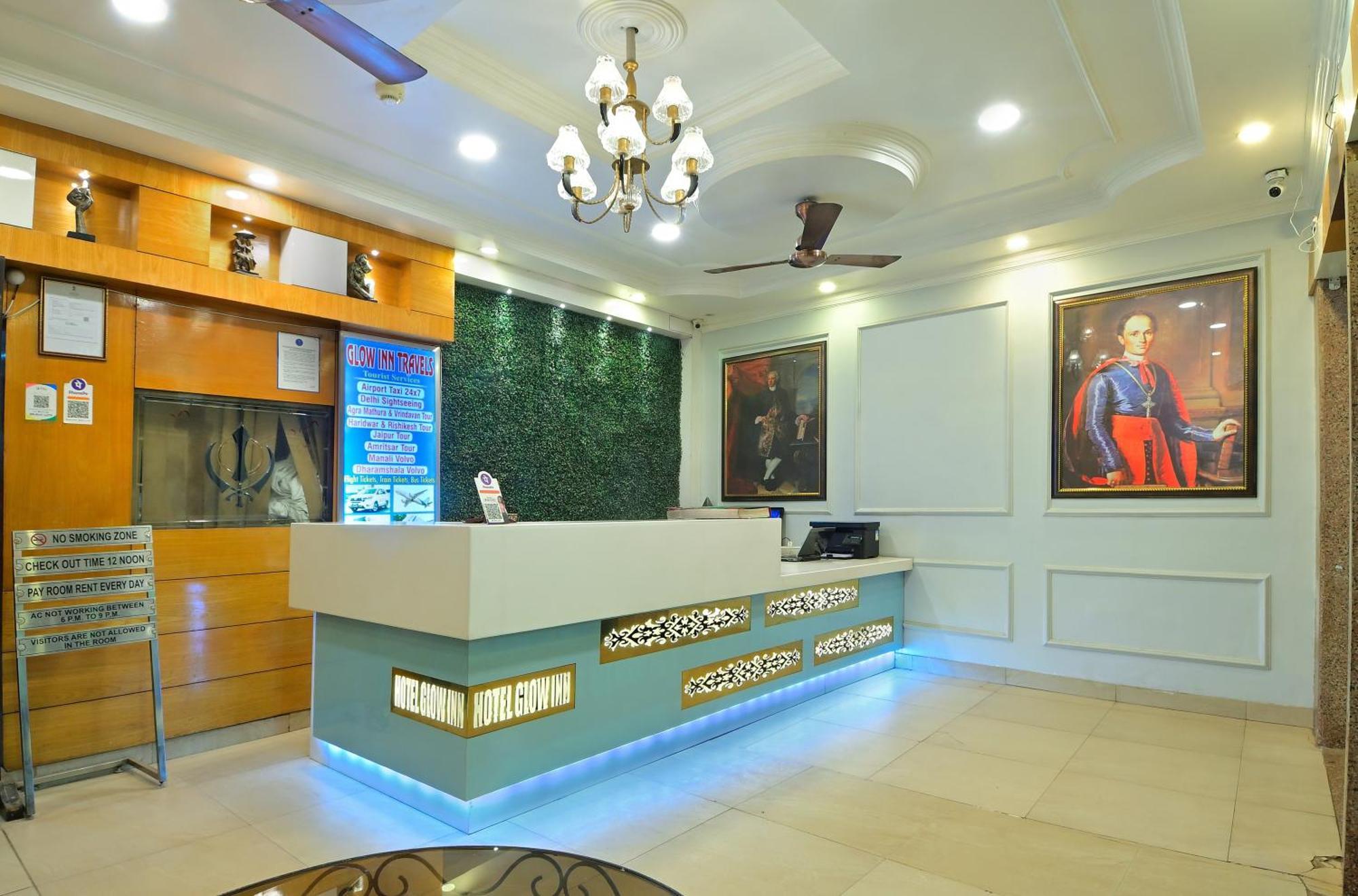 Hotel Glow Inn Paharganj-3 Mins Walk From New Delhi Railway Station Zewnętrze zdjęcie