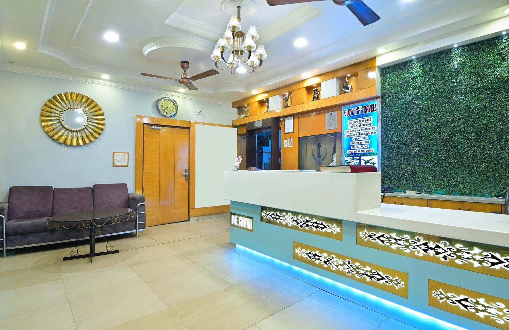 Hotel Glow Inn Paharganj-3 Mins Walk From New Delhi Railway Station Zewnętrze zdjęcie