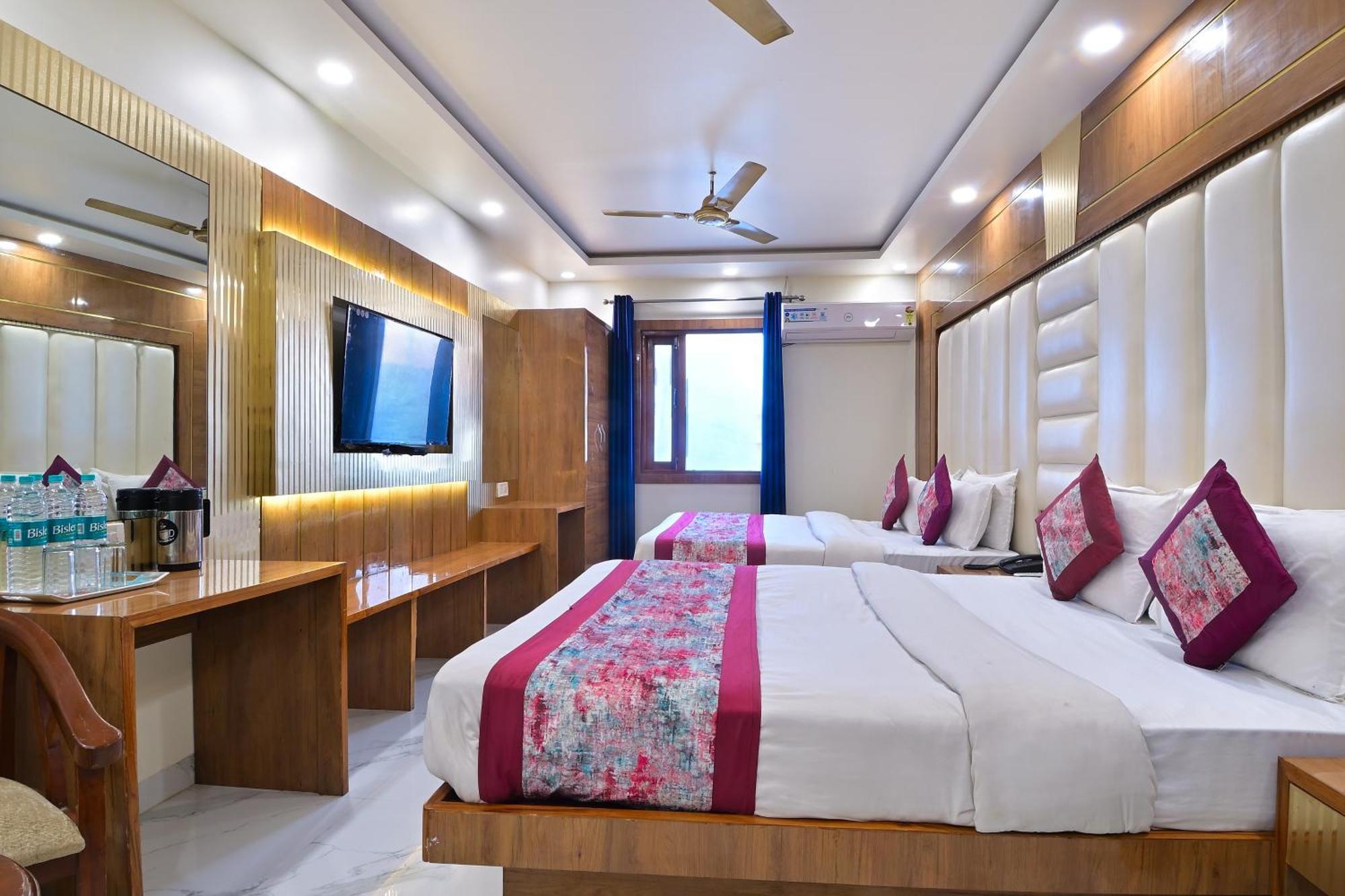 Hotel Glow Inn Paharganj-3 Mins Walk From New Delhi Railway Station Zewnętrze zdjęcie