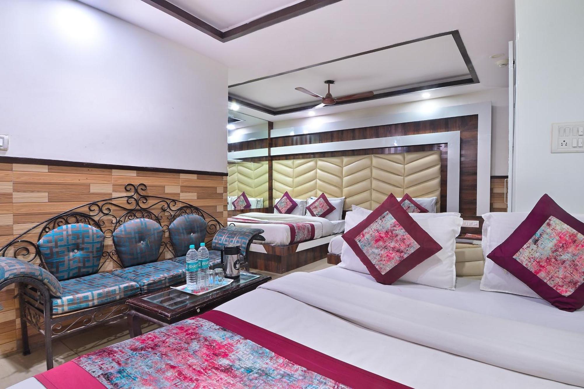 Hotel Glow Inn Paharganj-3 Mins Walk From New Delhi Railway Station Zewnętrze zdjęcie