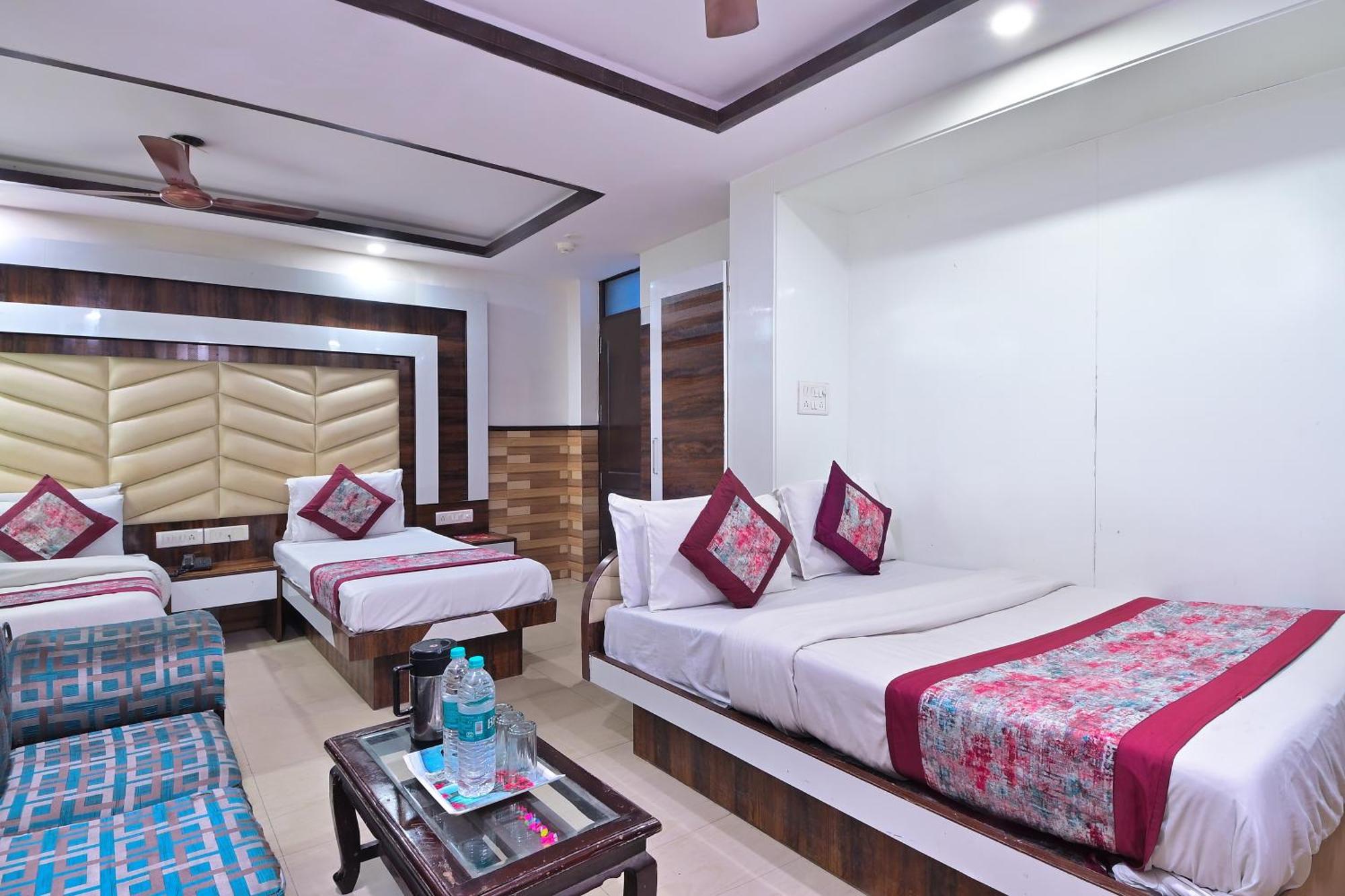 Hotel Glow Inn Paharganj-3 Mins Walk From New Delhi Railway Station Zewnętrze zdjęcie