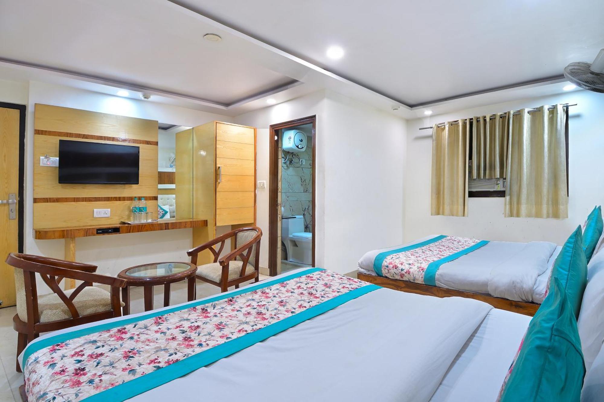 Hotel Glow Inn Paharganj-3 Mins Walk From New Delhi Railway Station Zewnętrze zdjęcie